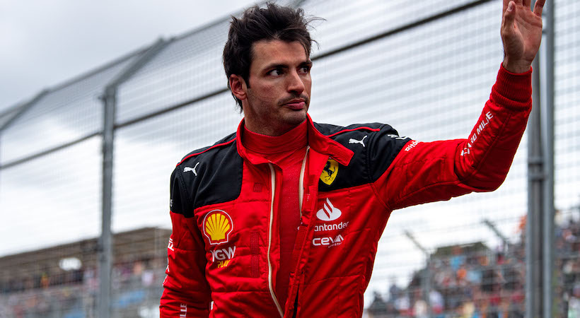 Carlos Sainz en el Gran Premio de Australia 2023