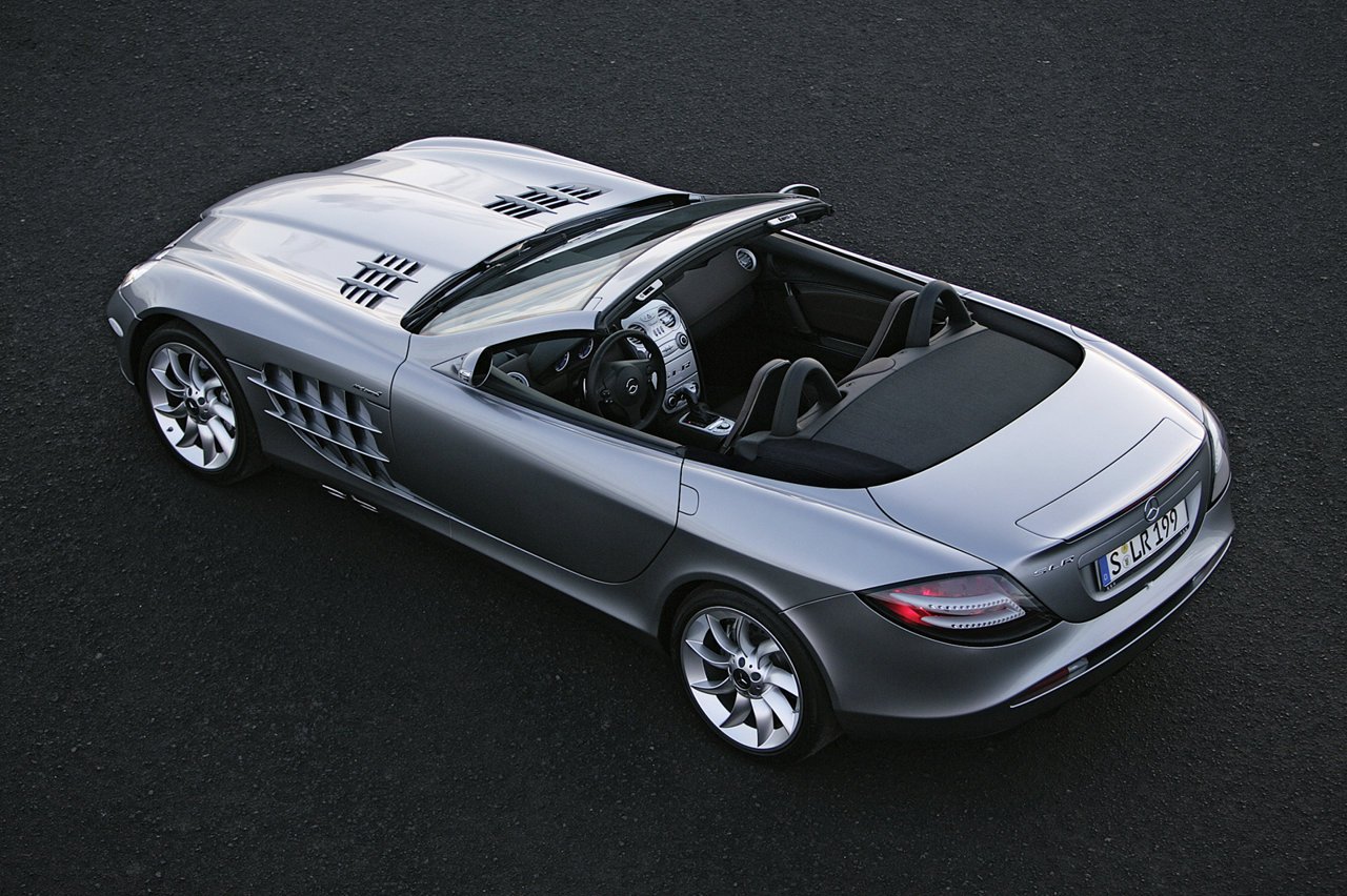 historia mercedes-benz slr mclaren