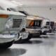 selective focus photography of assorted-color vehicles