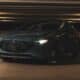 black mercedes benz c class coupe