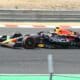 a red bull racing car on a race track