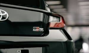 the back of a car