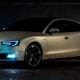 silver Audi sedan